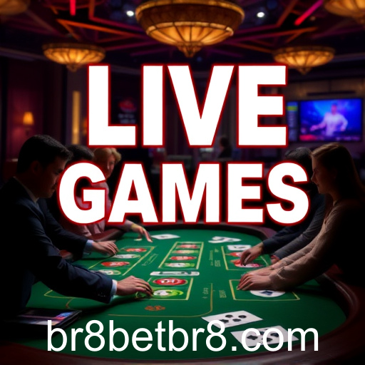 Desvendando a Experiência ao Vivo: A Emoção dos 'Live Games' no br8bet